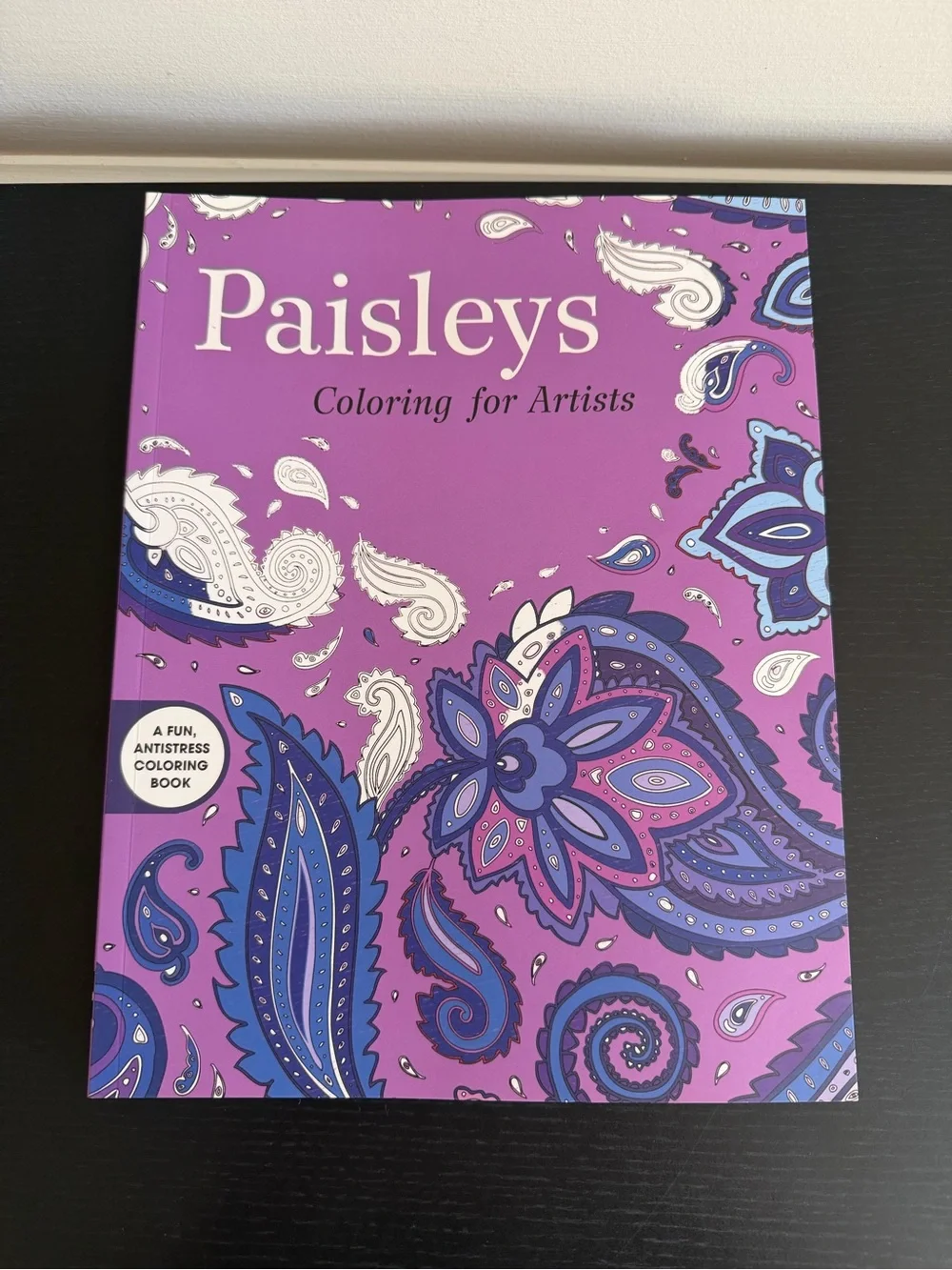 Paisleys Coloring For Artists Adult Book Skyhorse Publishing Perforated